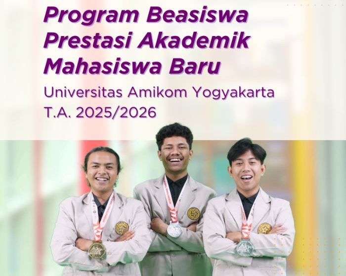 Beasiswa Kuliah Untuk Lulusan SMA Berprestasi Akademik pada kompetisi tingkat sekolah kecamatan, kabupaten, provinsi, nasional atau internasional.