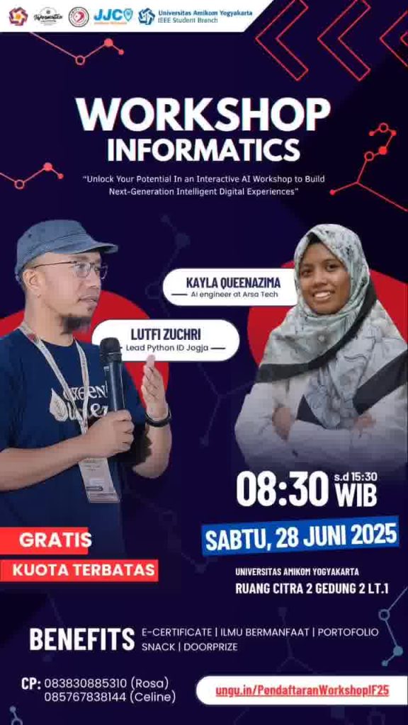 Workshop Informatics 2025 Upgrade Skill AI di Era Digital
