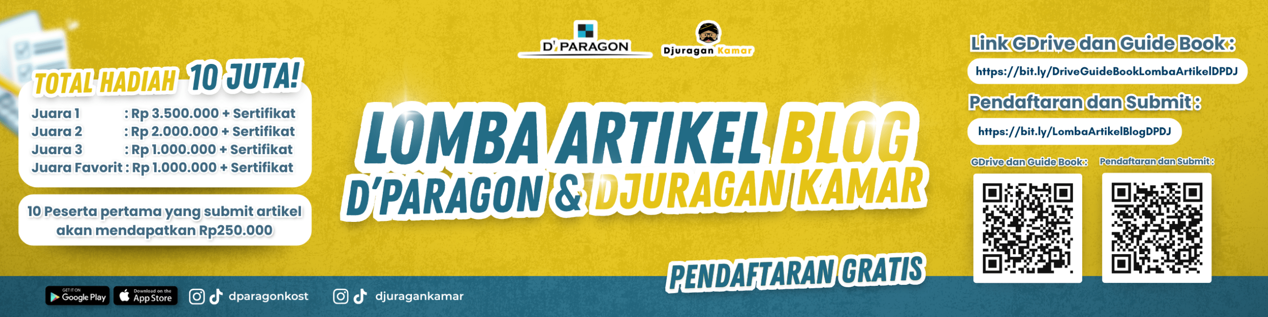 Lomba Artikel Blog NgeKost D'Paragon dan Djurkam