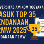 Pengumuman P2MW Amikom Yogyakarta Tembus Top 35