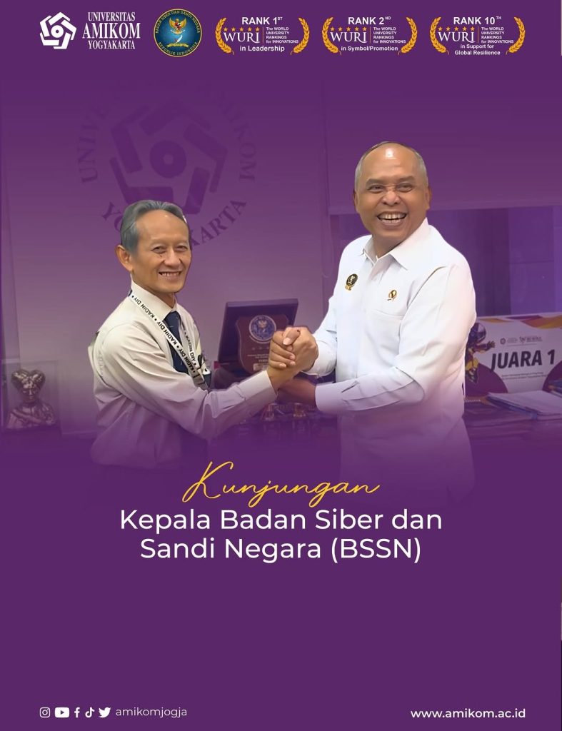 BSSN Kunjungi Universitas Amikom Yogyakarta Perkuat Kolaborasi Keamanan Siber di Dunia Pendidikan