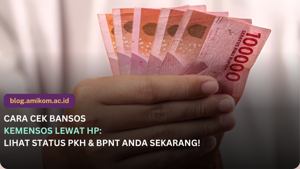 Cara Cek Bansos Kemensos