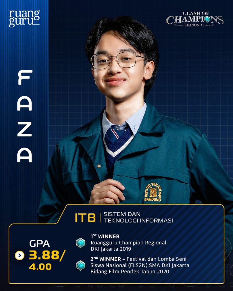 Daftar Peserta Clash of Champions Season 2 Kenali 80 Mahasiswa Berbakat dari Seluruh Indonesia