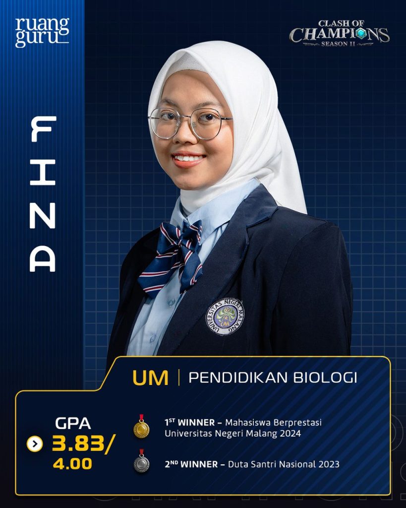Daftar Peserta Clash of Champions Season 2 Kenali 80 Mahasiswa Berbakat dari Seluruh Indonesia