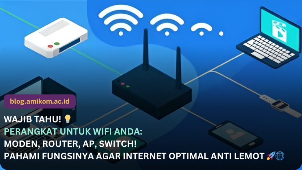 Perangkat untuk WiFi Apa Saja yang Penting untuk Koneksi Internet Optimal