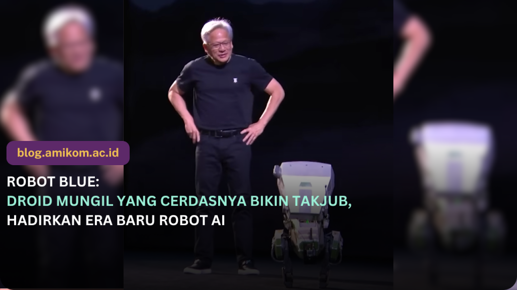Robot Blue NVIDIA