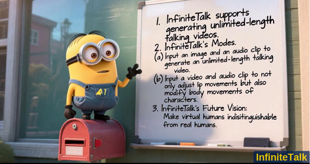 AI InfiniteTalk Framework AI Video Avatar dengan Lip Sync Natural dan Durasi Tak Terbatas
