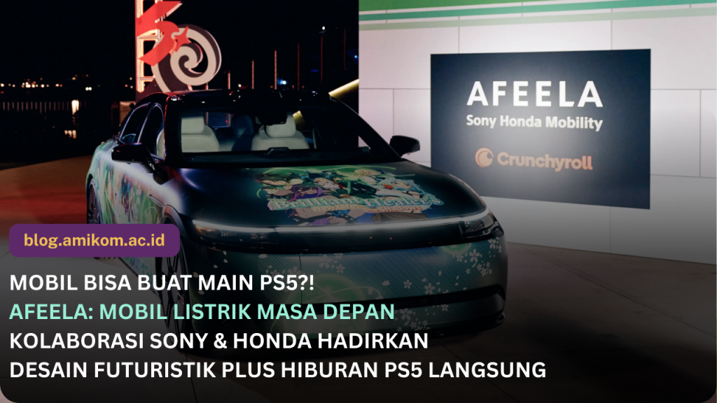 Mobil Listrik Sony Honda: Fitur PS5, Desain Afeela, dan Teknologi Canggih di Dalamnya