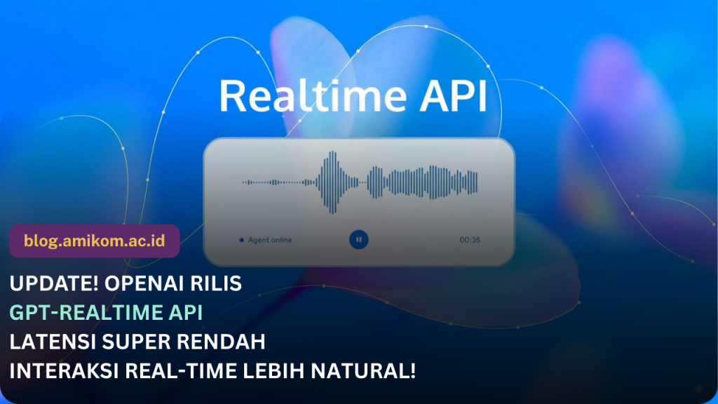 OpenAI Rilis GPT-Realtime API: Revolusi Asisten Suara dengan Latensi Super Rendah