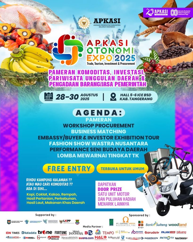 Pameran APKASI Otonomi Expo (AOE) Jadi Ajang Promosi Investasi Daerah