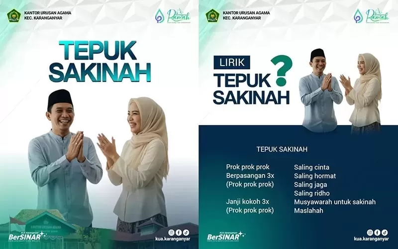 Lirik Tepuk Sakinah, Pengertian, Makna, Arti dan Apakah Wajib
