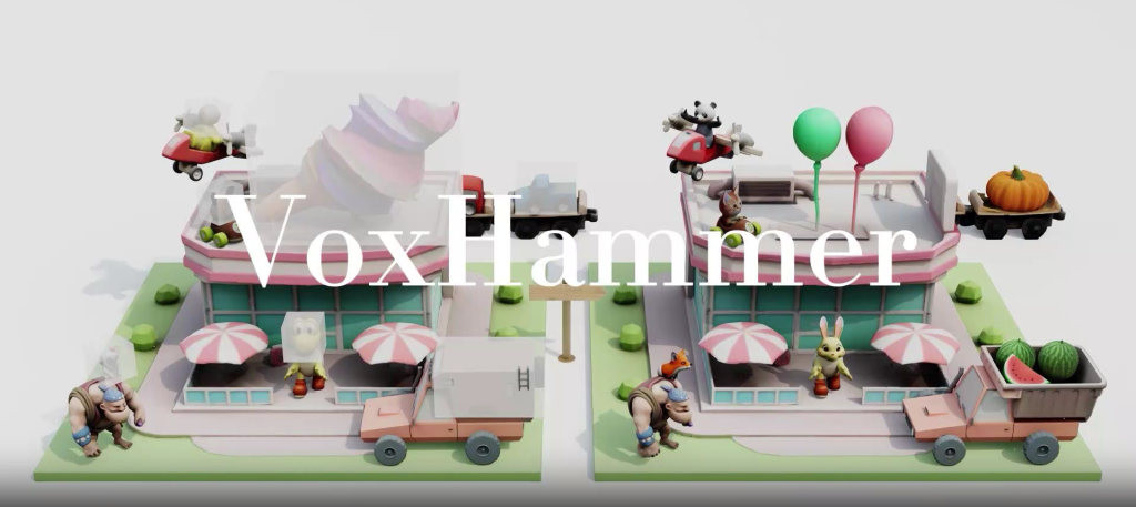 VoxHammer AI Teknologi Baru untuk Mengedit dan Melatih Model 3D dengan Mudah