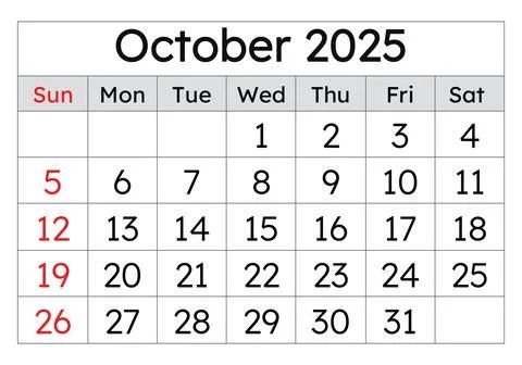 Oktober 2025 Hari Penting Nasional dan Internasional