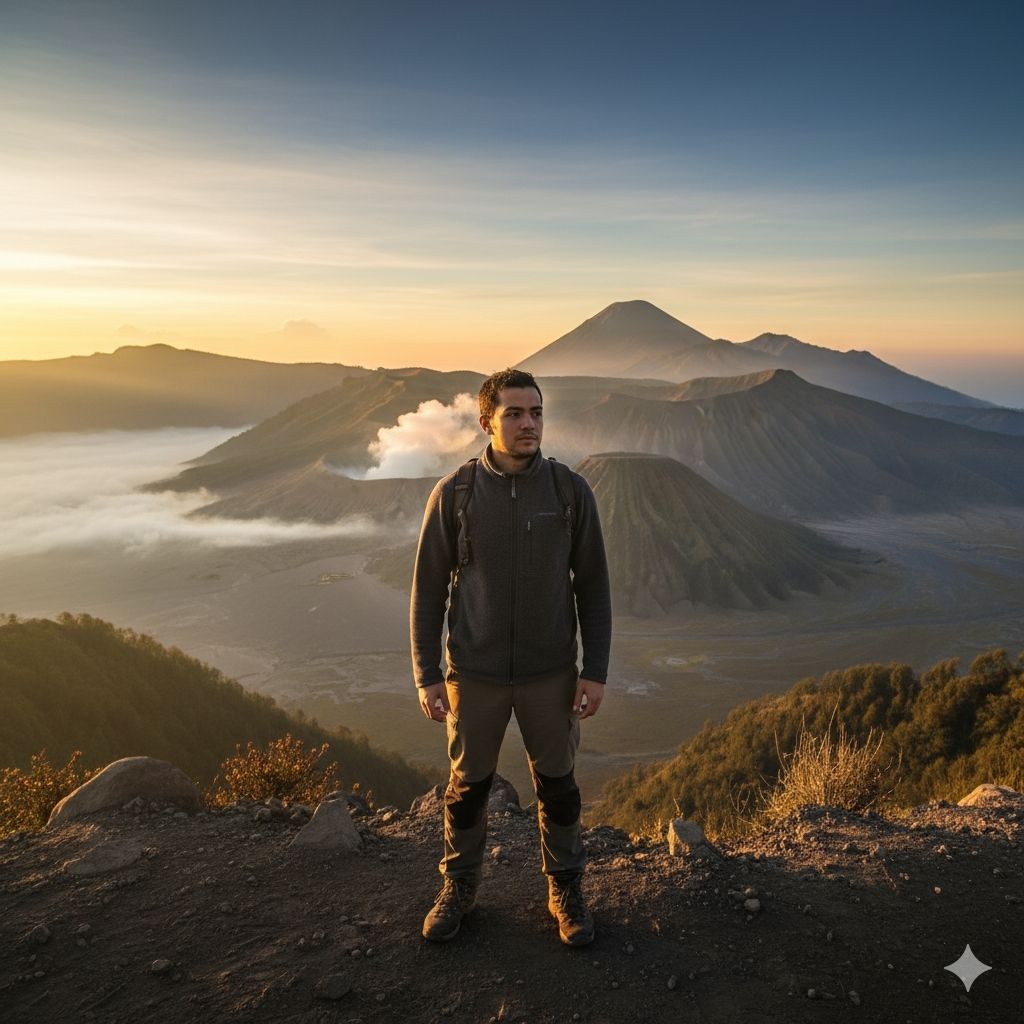 15 Prompt Gemini AI Foto di Gunung: Ide Pose, Gaya Natural, dan Hasil Visual Keren untuk Feedmu