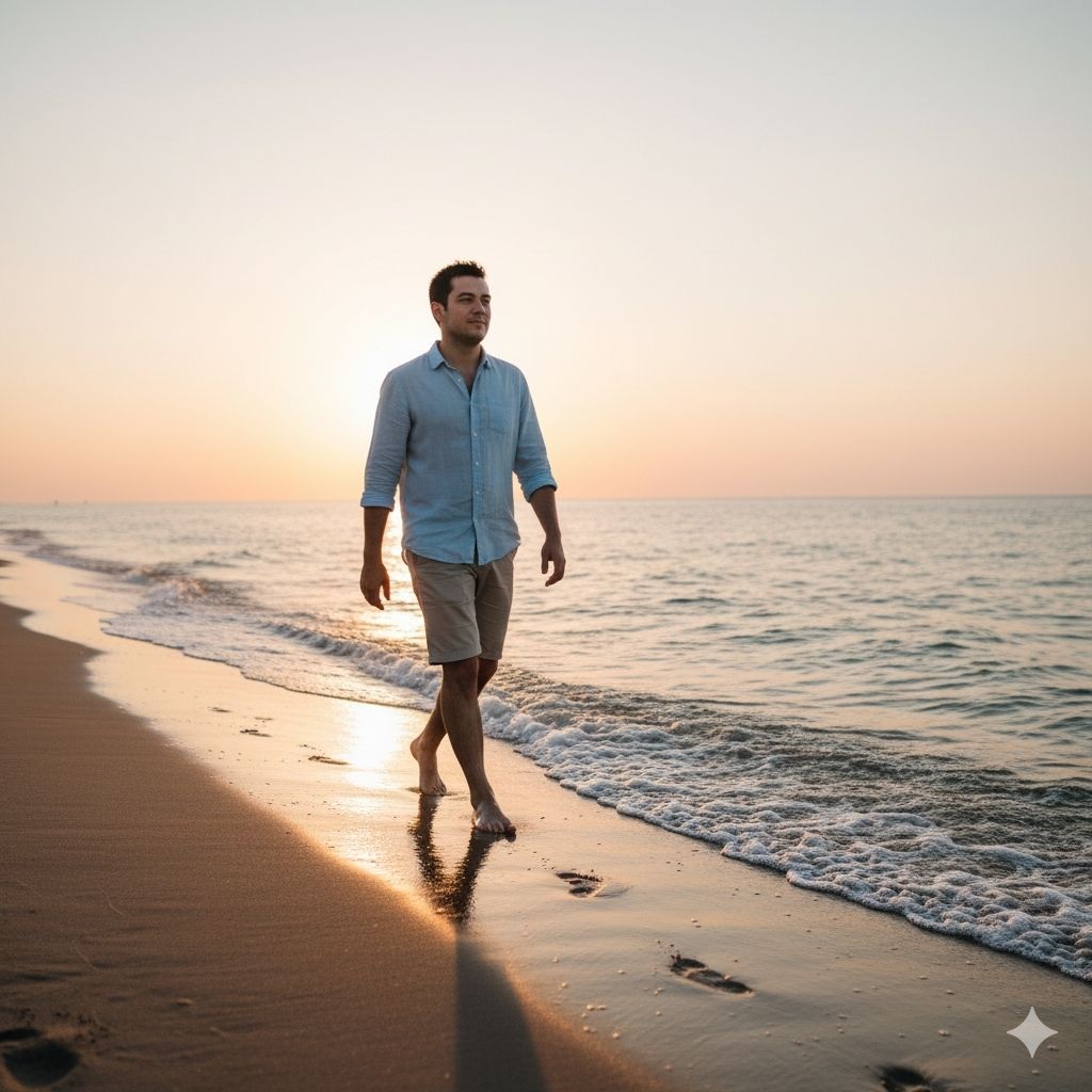 10+ Prompt Gemini AI Foto di Pantai: Cara Edit, Ide Pose, dan Hasil Visual Aesthetic