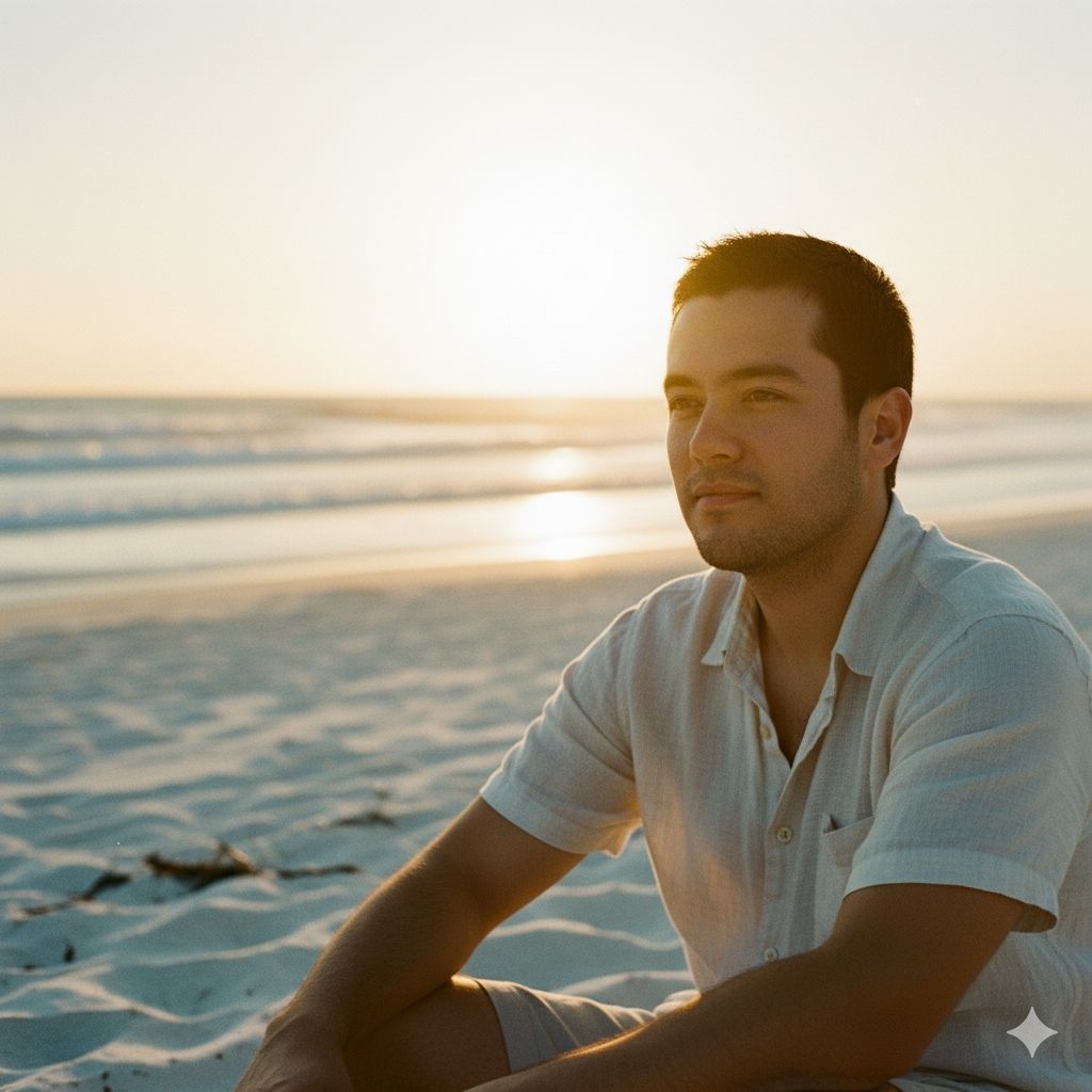 10+ Prompt Gemini AI Foto di Pantai: Cara Edit, Ide Pose, dan Hasil Visual Aesthetic