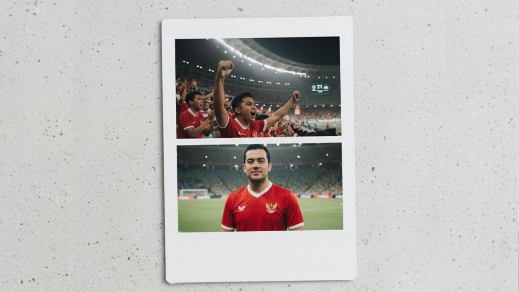 Prompt Gemini AI Untuk Foto Pakai Jersey Timnas Indonesia di Stadion Cara, Contoh, Tips, dan Hasil Realistik