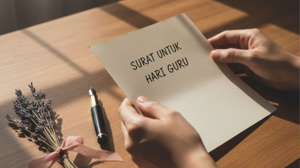 15 Contoh Surat untuk Hari Guru yang Menyentuh, Sopan, dan Siap Kamu Salin