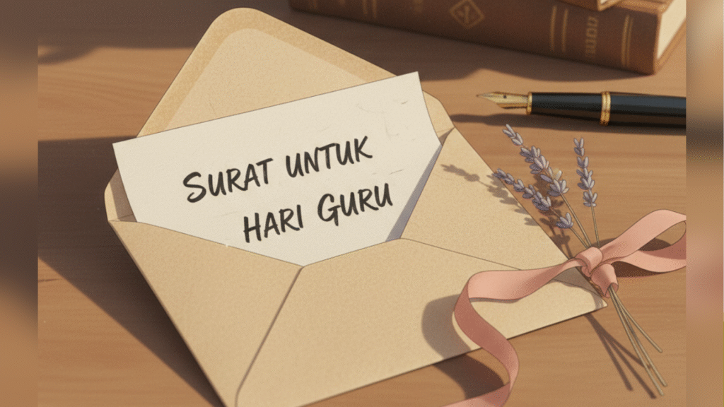 15 Contoh Surat untuk Hari Guru yang Menyentuh, Sopan, dan Siap Kamu Salin
