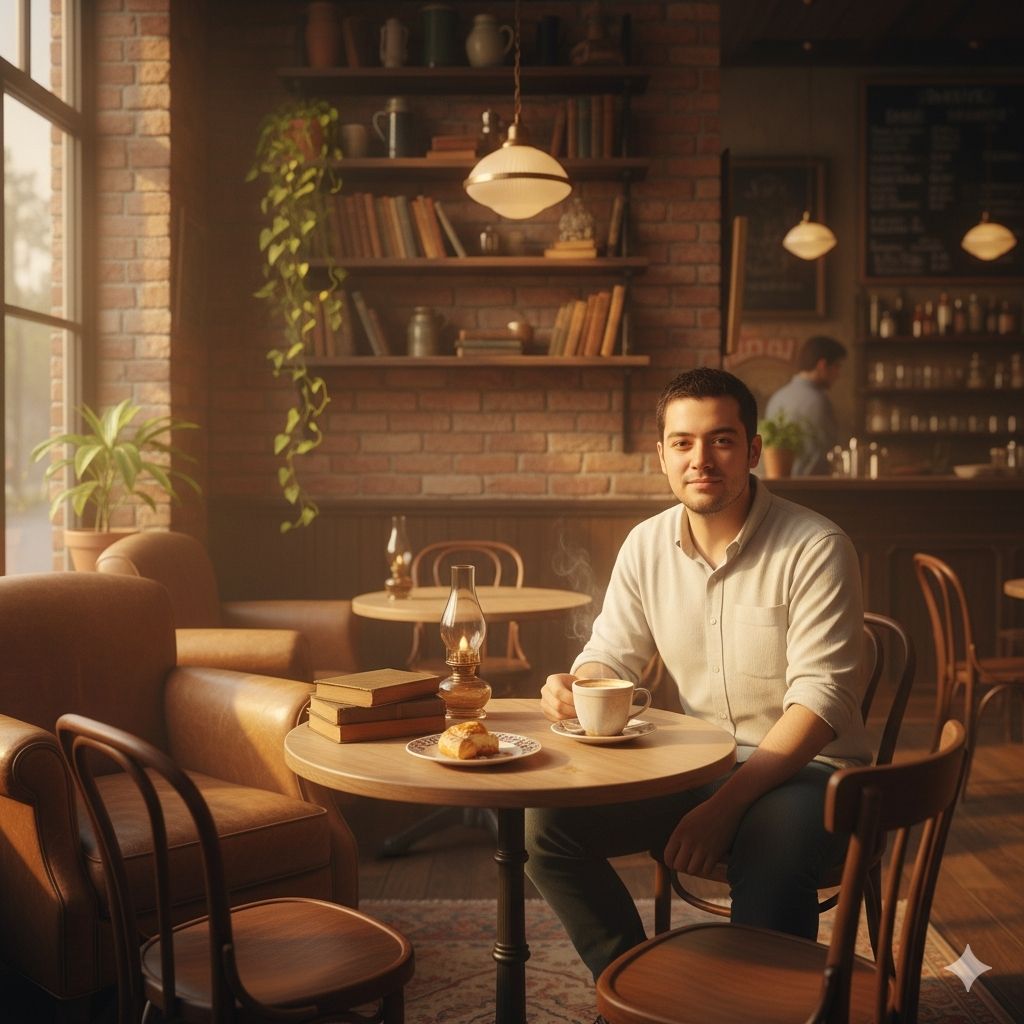 15+ Prompt Gemini AI untuk Edit Foto di Kafe Estetik yang Realistis dan Instagramable!