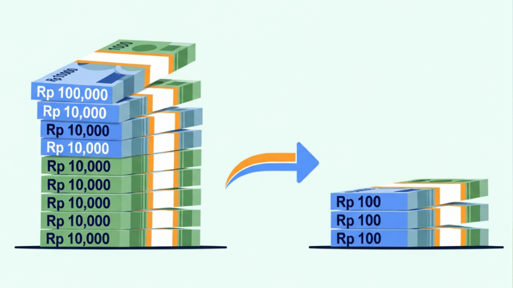 Redenominasi Rupiah Pengertian, Tujuan, Contoh, dan Dampaknya bagi Masyarakat Indonesia