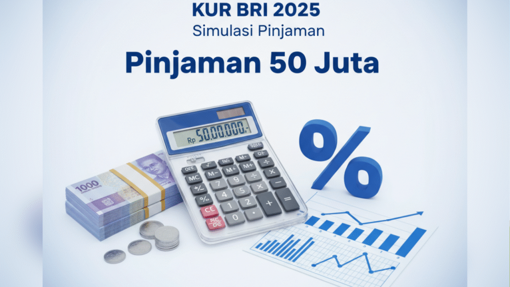 Tabel KUR BRI 2025 Pinjaman 50 Juta Syarat, Bunga, dan Cara Pengajuan Terbaru