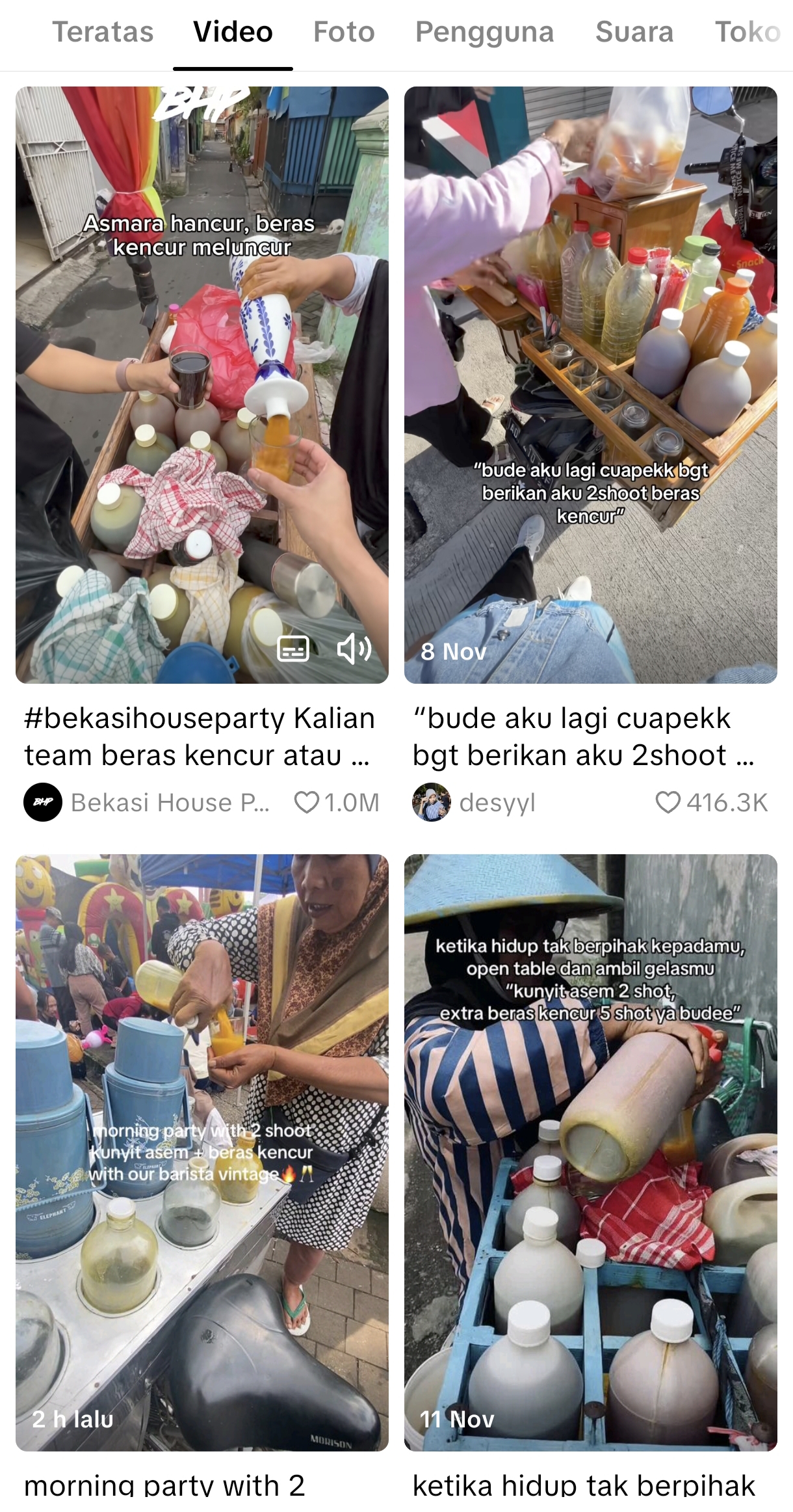 Tren Party Jamu Fenomena Baru Gen Z di 2025