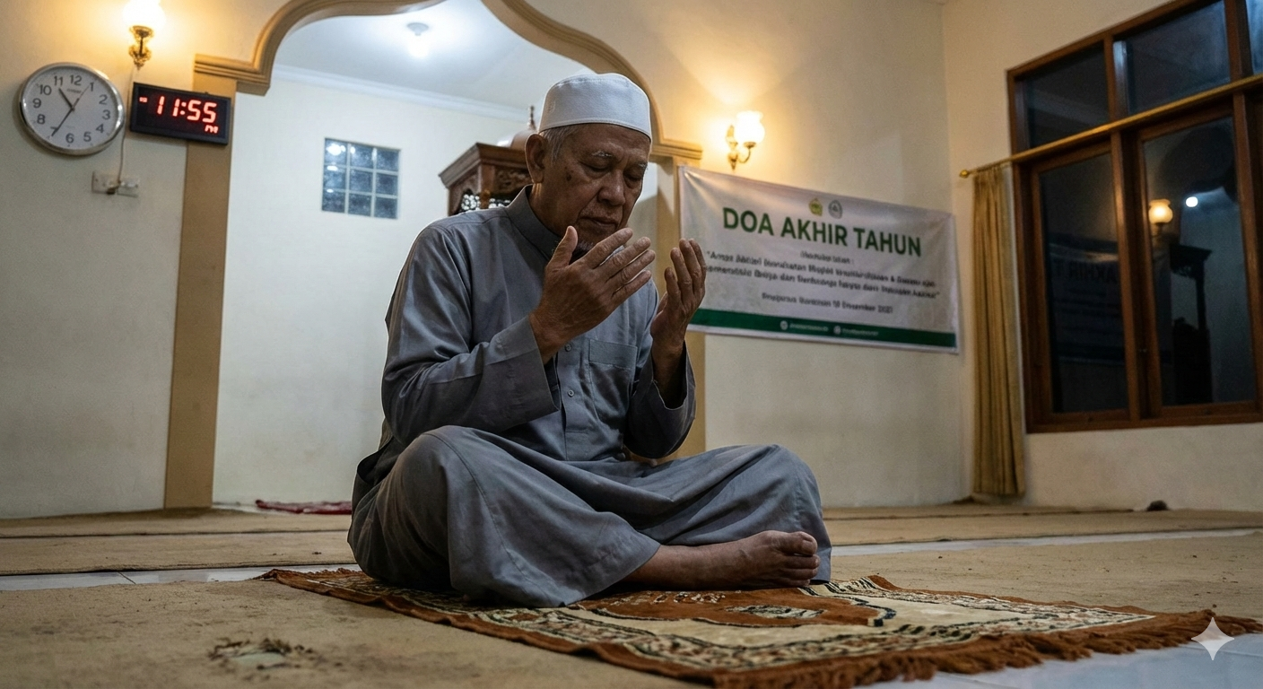 Doa Akhir Tahun dan Awal Tahun Lengkap Arab dengan Artinya