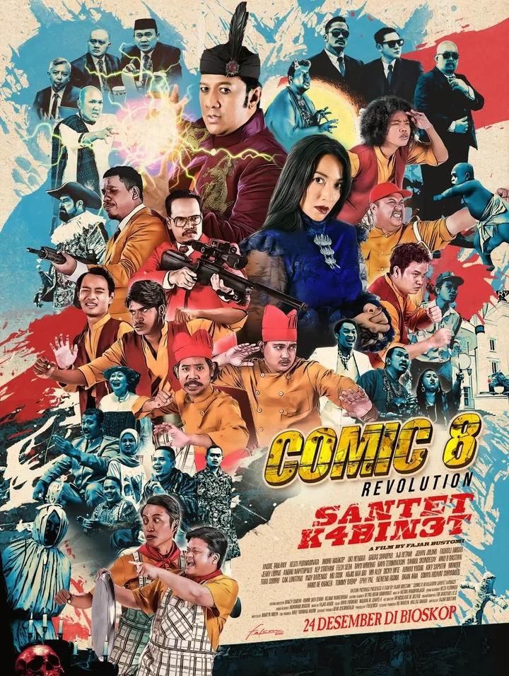 Sinopsis Film Comic 8 Revolution Santet K4bin3t Lengkap Dengan Jadwal Tayang, Pemain dan Trailernya