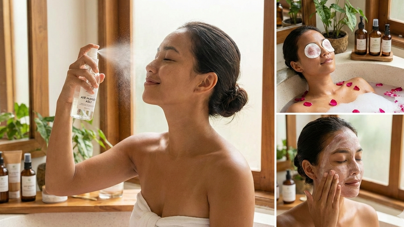 6 Manfaat Air Mawar untuk Wajah, Rambut, dan Kesehatan