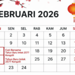 Hari Besar Februari 2026 Hari Nasional, Internasional dan Hari Libur