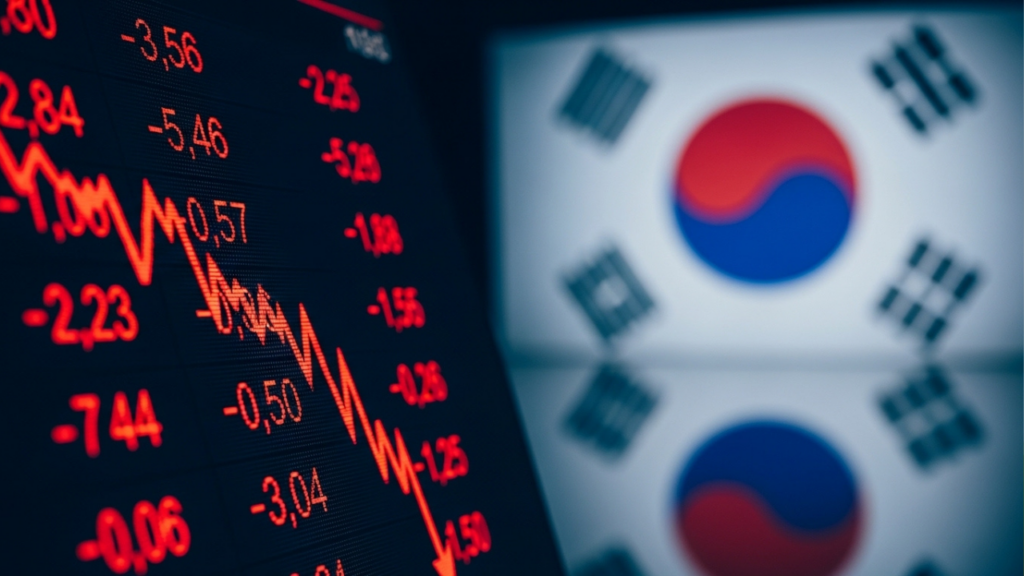 Won Korea Selatan Melemah hingga 1.500USD, Indeks KOSPI Terjun Bebas 7%