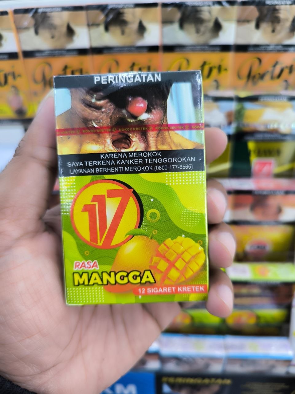 117 Rokok Kretek Mangga 12’s