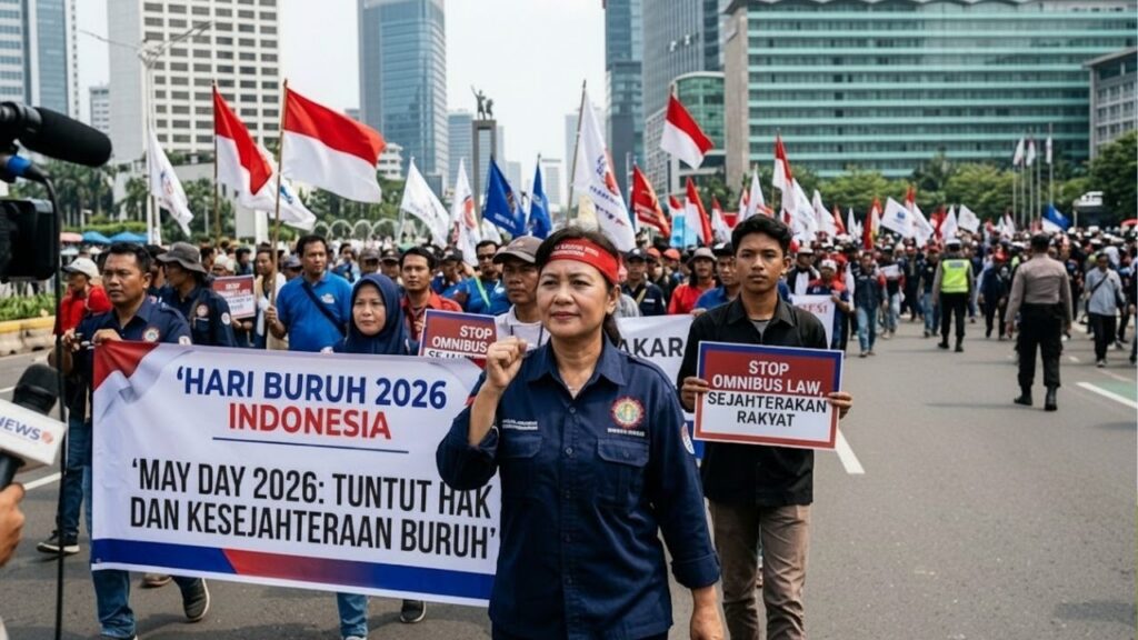 Hari Buruh 2026 Diperingati 1 Mei, Ini Tema, Tuntutan, dan Aksi Besar Buruh