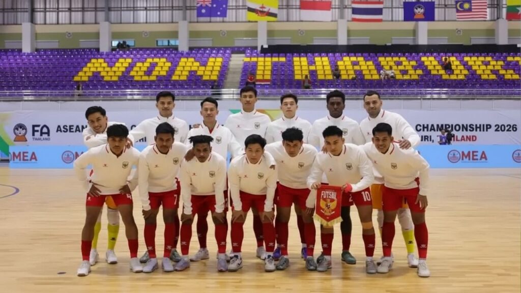Jadwal AFF Futsal 2026 Terbaru, Indonesia Hadapi Malaysia Setelah Menang 7-0