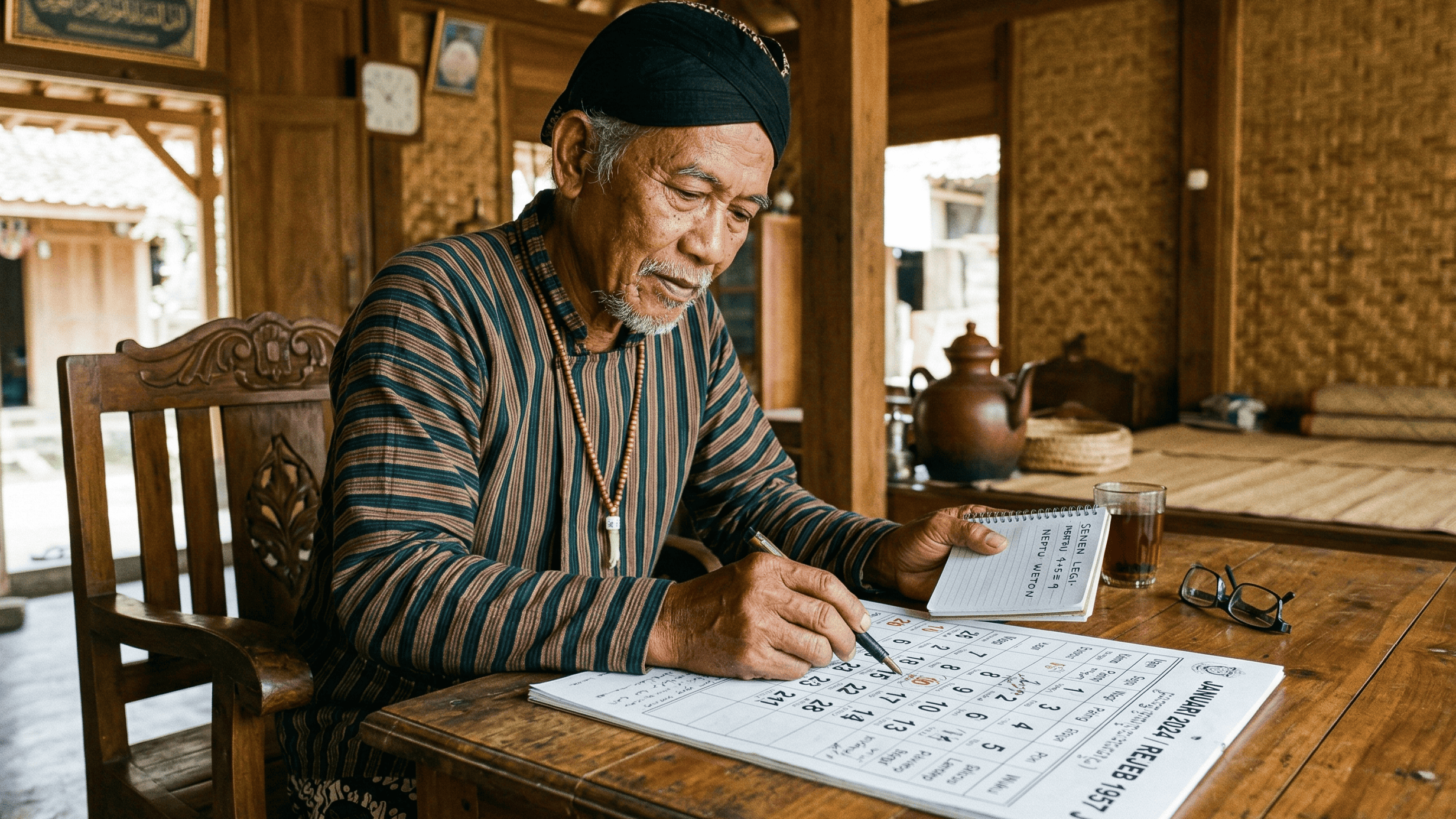 Kalender Jawa April 2026 Lengkap dengan Weton dan Neptu