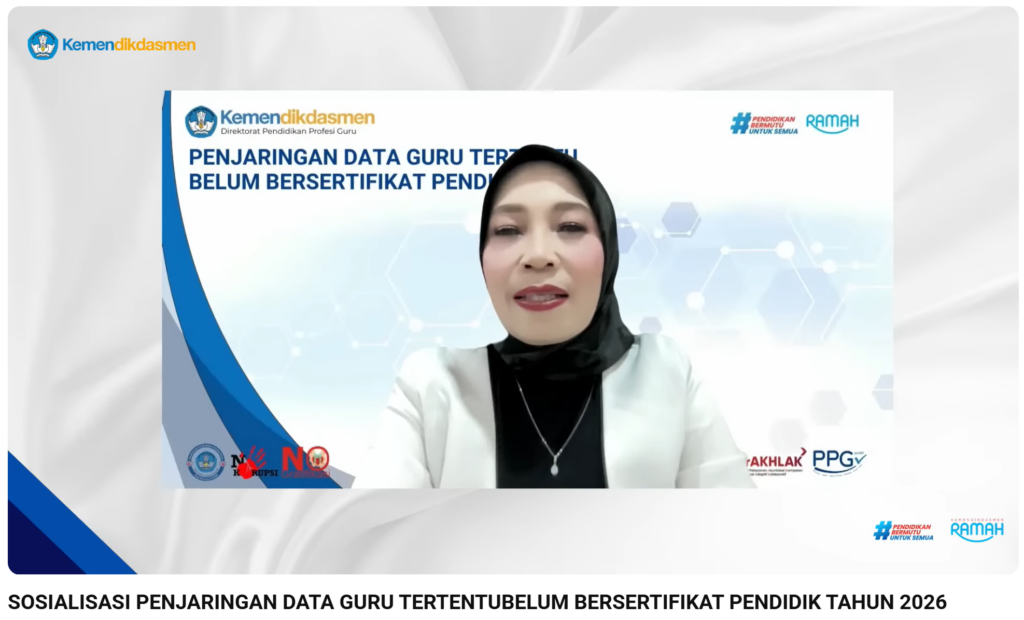 Pendaftaran PPG 2026 Dibuka, Guru Wajib Ikut Penjaringan Data Sebelum 30 April