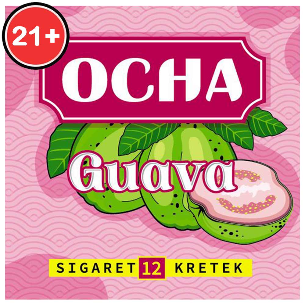 ocha rokok kretek guava 12's
