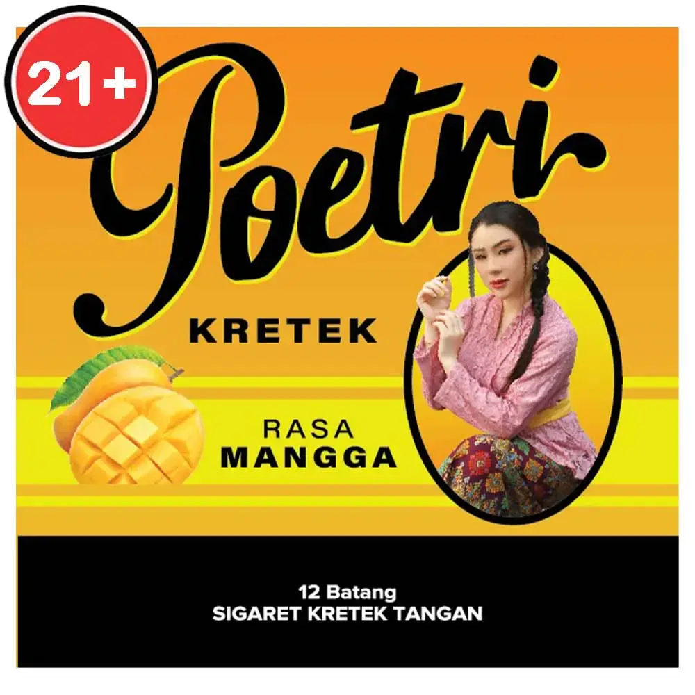 poetri rokok kretek mangga 12's