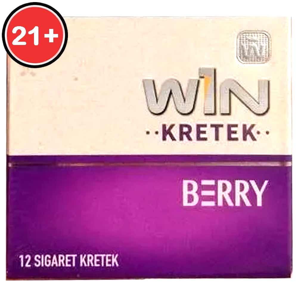 win rokok kretek berry 12's