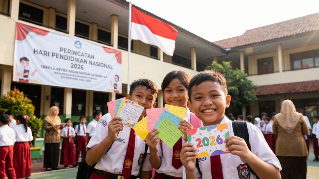 20 Ucapan Hari Pendidikan Nasional 2026 Singkat dan Penuh Makna