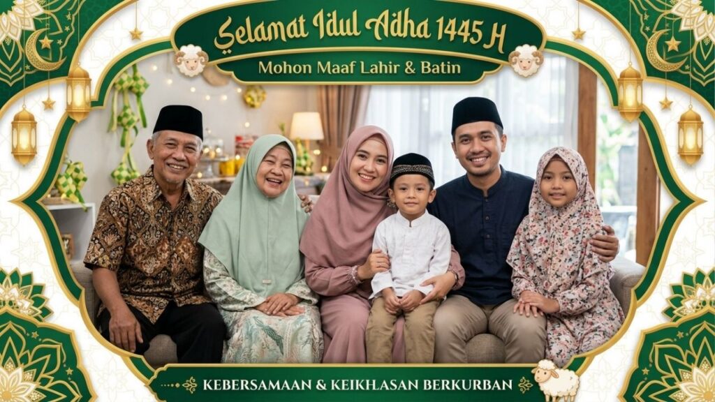 Twibbon Idul Adha 2026 Gratis, Simak Link Download dan Cara Pakainya