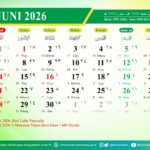 Kalender Jawa Juni 2026 Lengkap dengan Weton dan Neptu