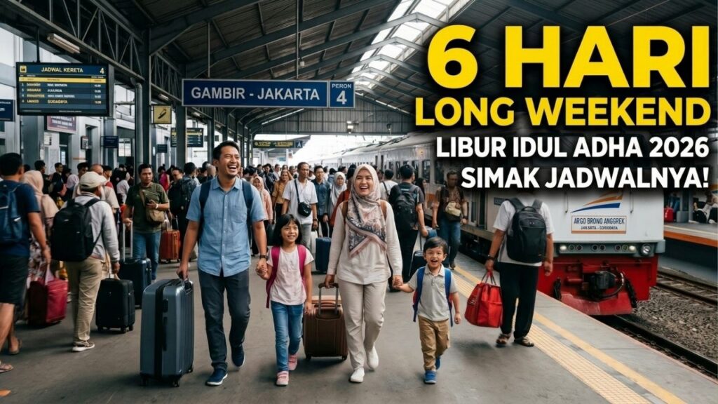 Libur Idul Adha 2026 Berapa Hari Simak Jadwal Cuti Bersama dan Long Weekend 6 Hari