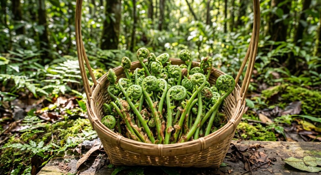 Manfaat Sayur Pakis untuk Kesehatan Tubuh