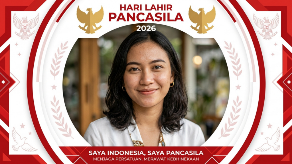 Twibbon Hari Lahir Pancasila 2026, Link Download Desain Gratis untuk Peringatan 1 Juni
