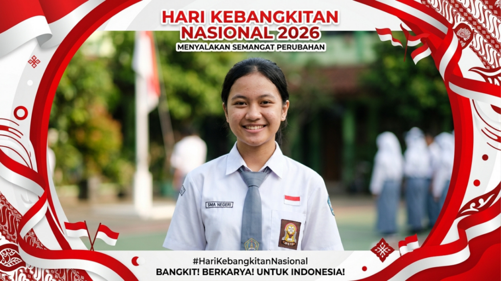 Twibbon Harkitnas 2026 dan Link Download Logo Resmi Hari Kebangkitan Nasional