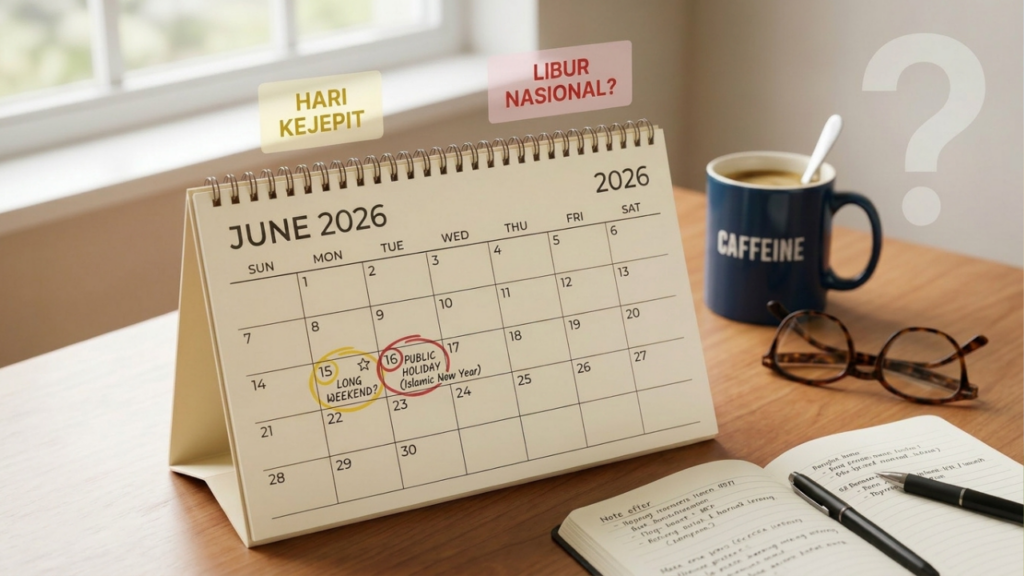 15 Juni 2026 Libur atau Tidak Cek Status Hari Senin Jelang Tanggal Merah 16 Juni