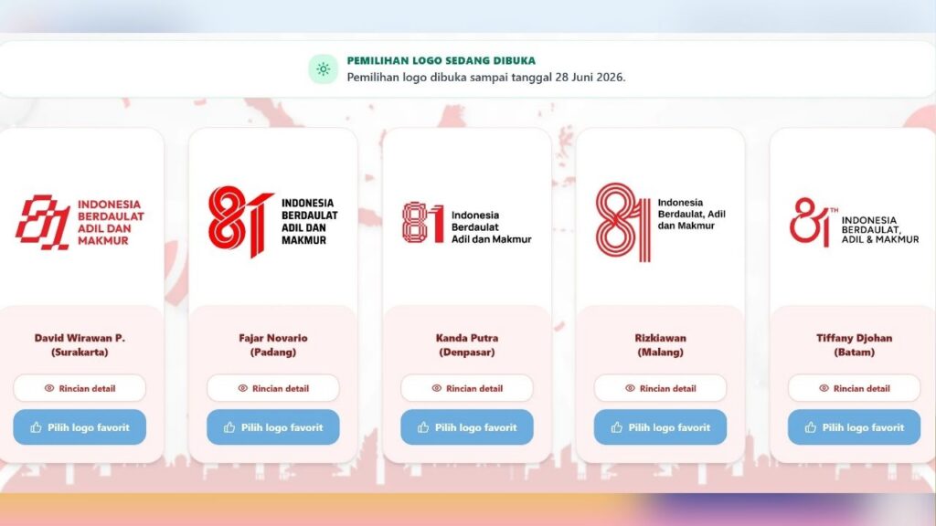 Logo HUT RI 81 Berbeda dari Tahun Sebelumnya? Ini Hal yang Paling Banyak Disorot