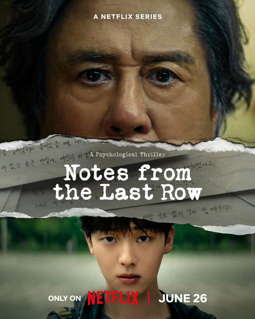 Sinopsis Drakor Drama Notes from the Last Row Dengan Jadwal Tayang, Pemain dan Link Streaming Nonton Sub Indo